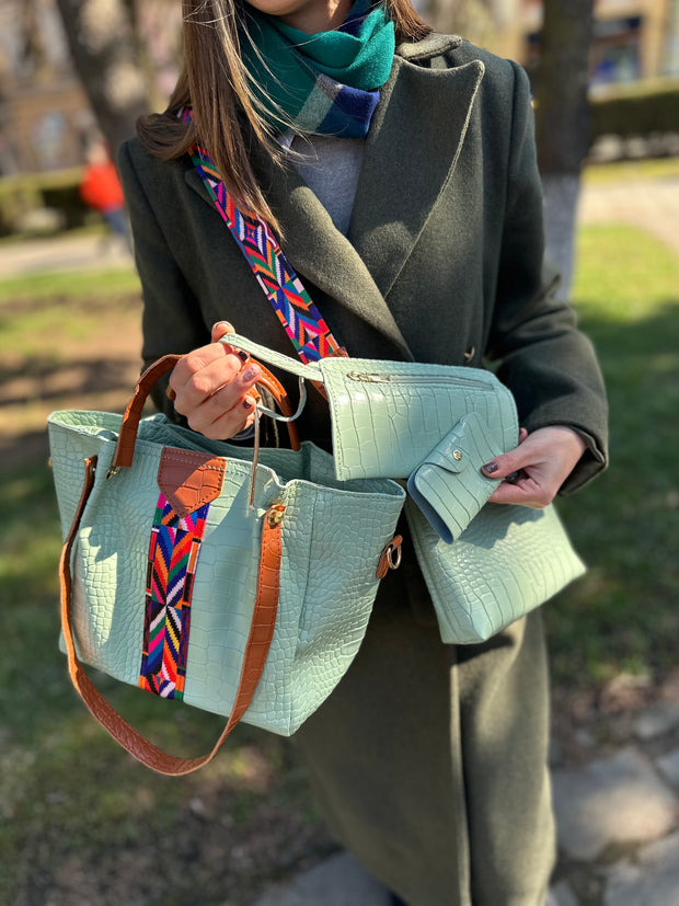 Crocodile 4 -in -1 1 Katia zöldben