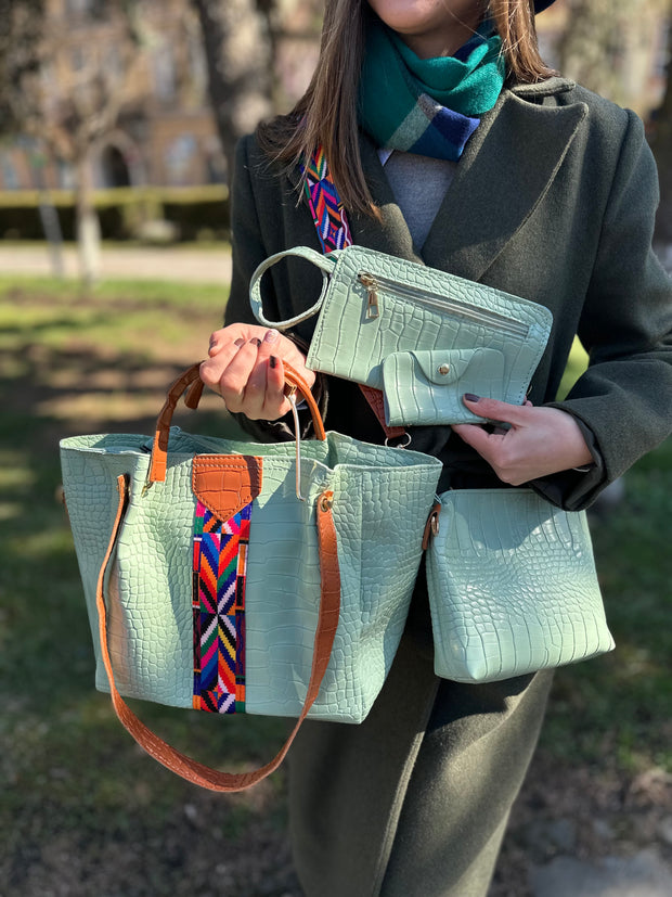 Crocodile 4 -in -1 1 Katia zöldben