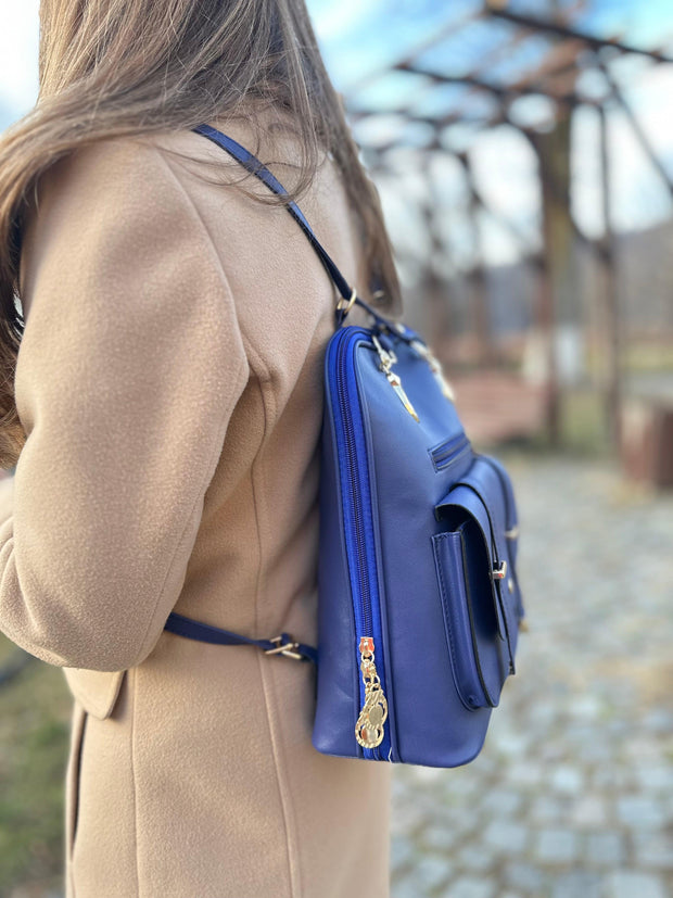 Harmony Blue Rucksac + Ursulet