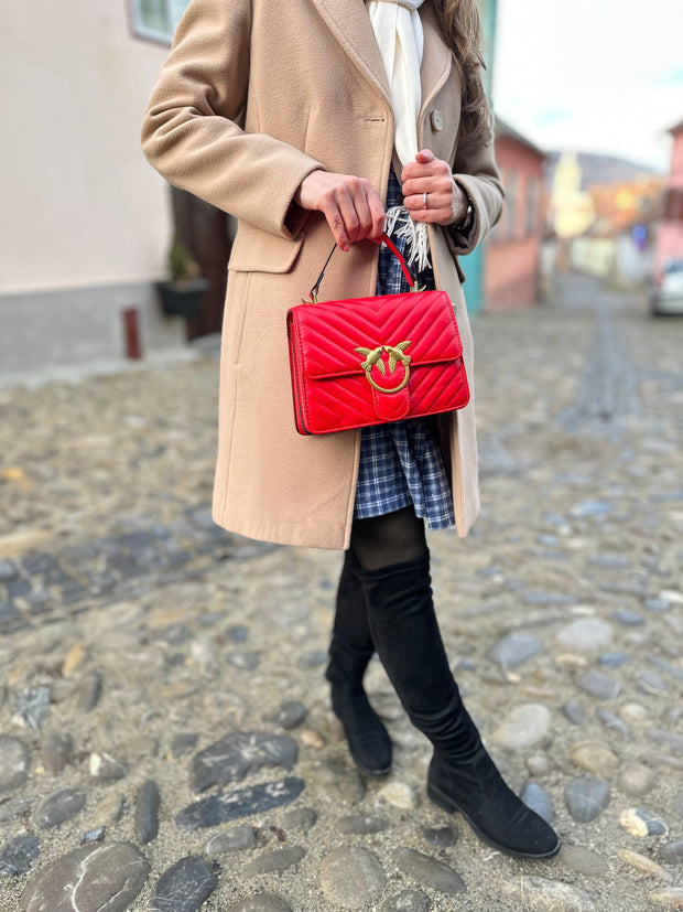 Paloma piros  táska