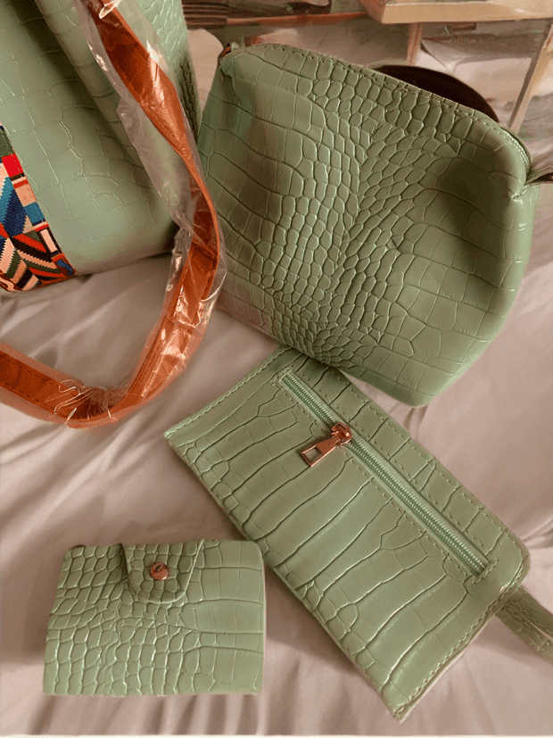 Crocodile 4 -in -1 1 Katia zöldben
